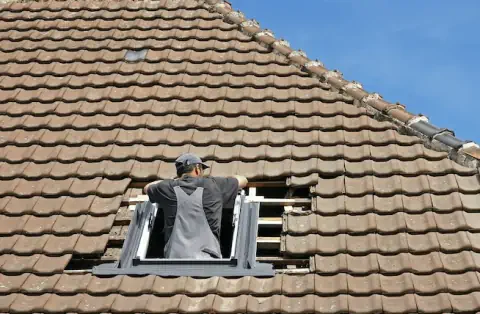 Pose de velux - Bierne